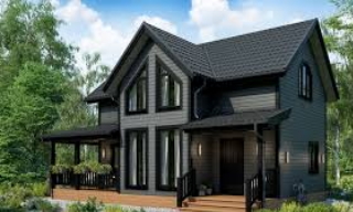 Проекты каркасных домов с террасой от 3568 рублей | Строй-Ббн