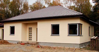 Одноэтажный дом из газобетона под ключ: стоимость от 132509 рублей в Барабинске
